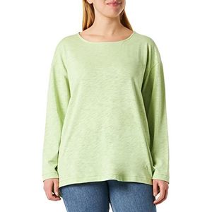 TRIANGLE Dames T-shirt, lange mouwen, groen, 52, groen, 52 NL