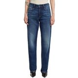 G-STAR Iggie Straight Wmn, Blauw (Worn in Stratos D27704-c052-d332), 23W / 30L