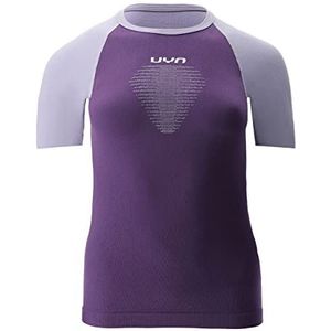UYN O102554 Running Tempo Run OW Short_SL T-shirt voor dames, paars/lichtpaars, L, paars/lichtpaars, L
