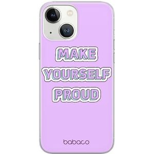 ERT GROUP mobiel telefoonhoesje voor Apple Iphone 13 origineel en officieel erkend Babaco patroon 90's Girl 010 optimaal aangepast aan de vorm van de mobiele telefoon, hoesje is gemaakt van TPU