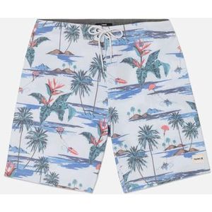 Hurley Boardshort Heren - Phantom Naturals Weeknder 20"" Lichtblauw, Lichtblauw, 7 NL