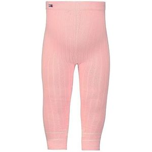 Tommy Hilfiger Uniseks baby Varsity leggings, roze, 86 cm