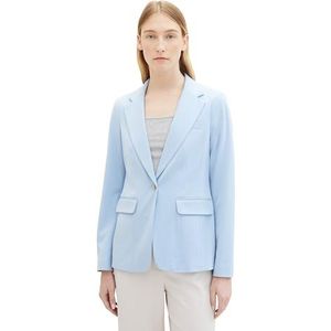 TOM TAILOR Damesblazer, 34587 - Light Fjord Blue, 38