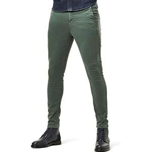 G-Star Raw Casual broek heren Skinny Chino,groen (Jungle Gd C106-b783),24W / 32L