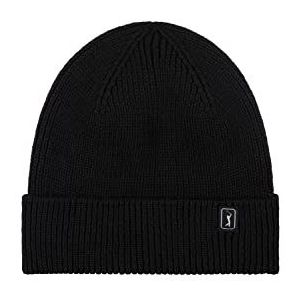 PGA Tour Heren Gerecycled Polyester Beanie Hoed, Caviar, One Size, Caviar, One Size