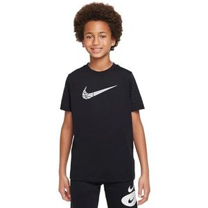 Nike B NSW Tee Core Bball Hbr CNCT T-shirt kinderen en jongeren, Zwart, XL