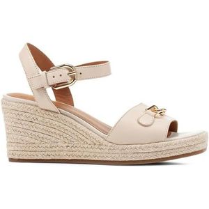 Geox Dames D PANAREA C Wedge Sandal, LT Sand, 38,5 EU, Lt Sand, 38.5 EU
