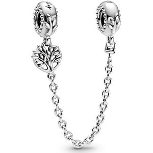 Cadena de seguridad Pandora Árbol de Familia 799293C00-05 plata