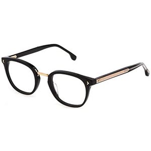 Lozza VL4309V bril, glanzend zwart, 49 uniseks volwassenen, Zwart