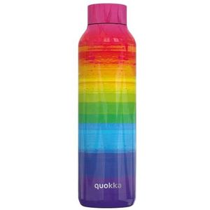Quokka drinkfles RVS Solid Rainbow 630 ml
