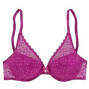 s.Oliver - Push-up BH - Paars - 80B