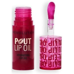 Revolution Beauty - Pout Lip Oil - Cherry Red - Glanzende Lipolie