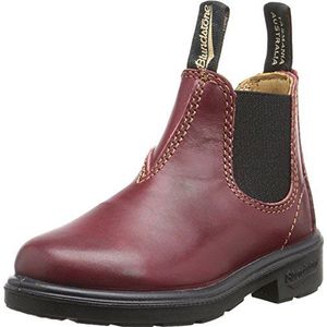 Blundstone Unisex Classic 1419 Chelsea Boots voor kinderen, Rood Burgundy Rub Burgundy Rub, 33 EU