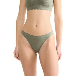 sloggi Women's Zero Feel Bliss String Slips, Moss Green Old, XXL, Moss Green Old, XXL