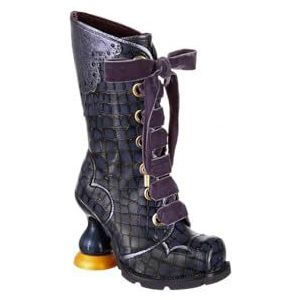 Irregular Choice Vrouwen Dark Tower Fashion Boot, koningsblauw, 38 EU