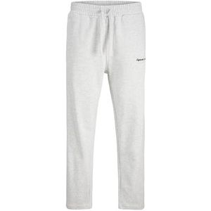 JACK & JONES - Broek - Grijs Gemêleerd/Zwart - Sweatstof - Regular Fit