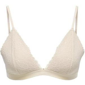 Onldelicate driehoekige gevoerde bralette Acc, perzik taffy, S