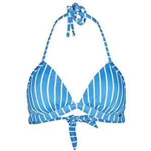 Skiny Every Summer in Micro Stripes bikini voor dames, Brightblue Stripes, 36