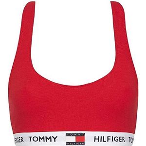 Tommy Hilfiger Bralette BH voor dames, tango red, L