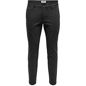 Only & Sons heren Broek Onsmark Pant Gw 0209 Noos, donkergrijs, 34W / 34L