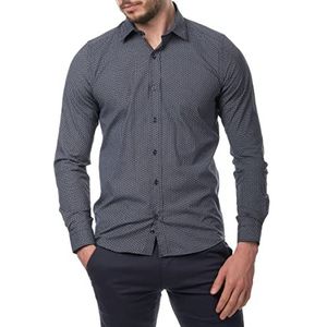 HOPENLIFE WANO Navy S herenhemd