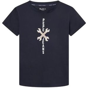 Pepe Jeans Rainer T-shirt voor kinderen, blauw (Dulwich Blue), 12 jaar, blauw (Dulwich Blue), 12 jaar
