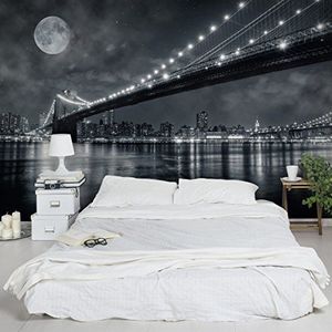 Apalis Vliesbehang Manhattan Mysteries fotobehang breed | vliesbehang wandbehang foto 3D fotobehang voor slaapkamer woonkamer keuken | grijs, 94967