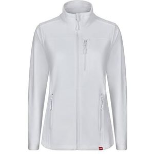 VELILLA 201502W dames fleece jas, wit, maat XL, Wit, XL