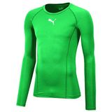 Puma - Liga Baselayer Shirt - Groen - Polyester - Lange Mouw