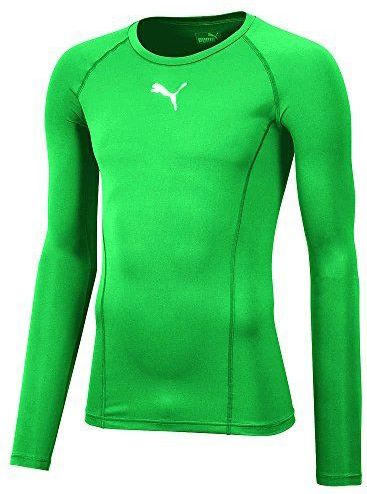 Puma - Liga Baselayer Shirt - Groen - Polyester - Lange Mouw