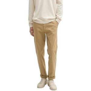 TOM TAILOR Regular broek voor heren, 11612 - Everglade Beige, 28W x 32L