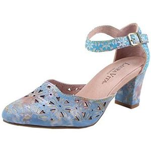 Laura Vita Facrmeo 01 Pumps voor dames, blauw blauw blauw blauw, 42 EU