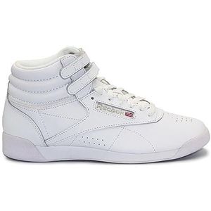 Reebok Dames F/S HI Sneaker, INT-wit/zilver, 8 UK, Int Wit Zilver, 42 EU