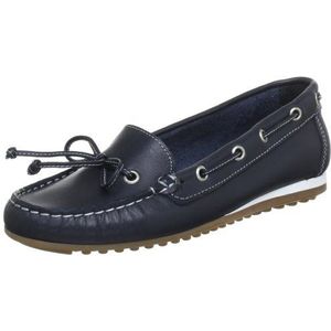 Manitu Dames 840439 instappers, blauw, 42 EU