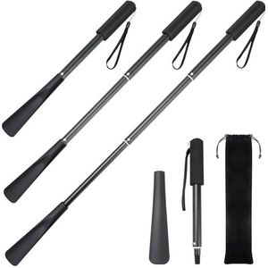 Cozary - Telescopische Schoenlepel - Zwart - Verstelbaar van 43 tot 85 cm