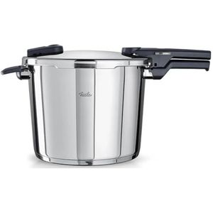 Fissler Vitaquick Snelkookpan, 10 liter, Ø 26 cm, roestvrij staal, 2 kookstanden, Made in Germany, inductie