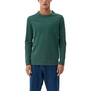 s.Oliver Heren T-shirt met lange mouwen, groen, XXL