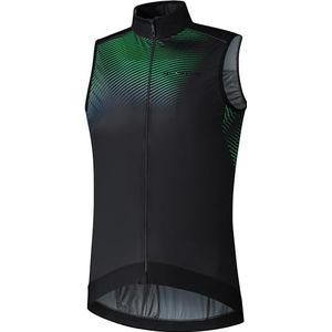 SHIMANO S-phyre Wind Winter Vest Print Vest Unisex Volwassenen
