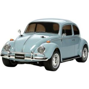 Tamiya 300058572 Volkswagen 58572 1:10 Beetle (M-06) -op afstand bestuurde auto, RC-voertuig, modelbouw, bouwpakket voor montage, hobby, knutselen