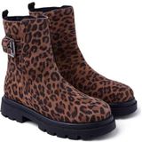 Gioseppo - Tintah - Enkellaarsjes - Suède - Dierenprint