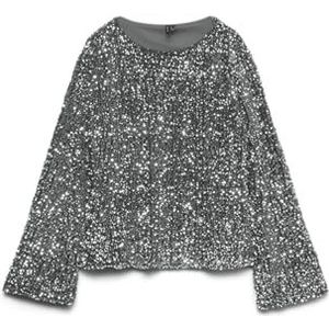 VERO MODA Vmbella Ls Boatneck Sq Top JRS Ga, Handvat, L