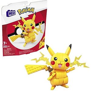 ​MEGA Pokémon Pikachu bouwset, bouwspeelgoed voor jongens, cadeauset voor kinderen vanaf 6 jaar​, GMD31