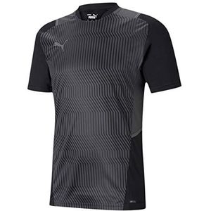 PUMA Herren, teamCUP Training Jersey T-shirt, Black-Smoked Pearl-Asphalt, S