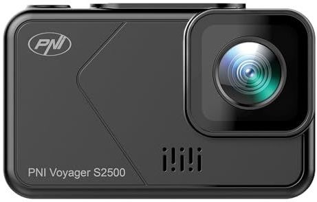 Auto DVR camera PNI Voyager S2500 WiFi, 4K UHD, 2 inch scherm, cyclische opname, parkeerbewaking, bewegingsdetectie, video- en audio-opname, 12V/24V voeding