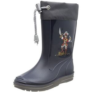 Beck Piraat rubberlaarzen voor jongens, donkerblauw, 25 EU