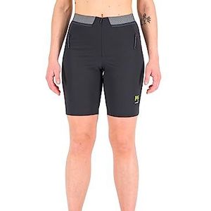 Karpos Dames drie kanten W bermuda shorts, zwart/donkergrijs, 42