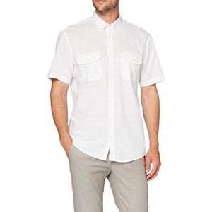 camel active Heren 1/2 A vrijetijdsoverhemd