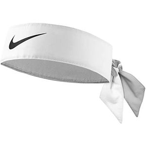 Nike Volwassen hoofdband, 101 wit/zwart, 1 maat