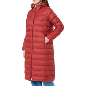 Tommy Hilfiger Dames Lw Down Maxi Down Jassen, Rouge, S