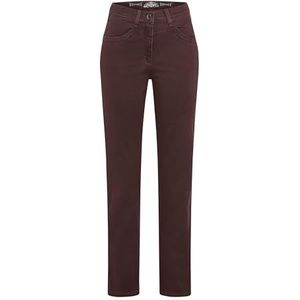 Raphaela by Brax - Style LAURA NEW AMARONE - Broek - Donkerrood - Super Slim Fit